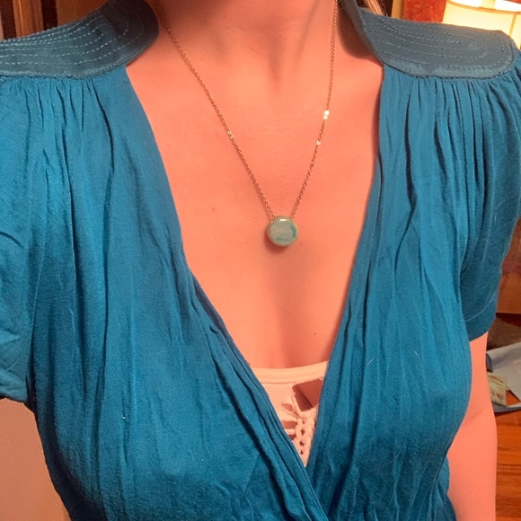 Teal Free People dress - Picture 3 of 5